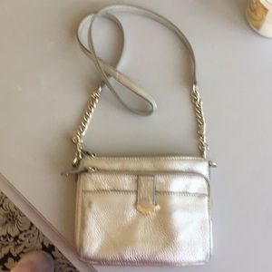 Jack Rogers Platinum cross body bag